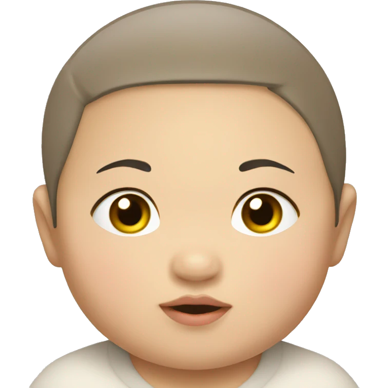chubby asian baby emoji
