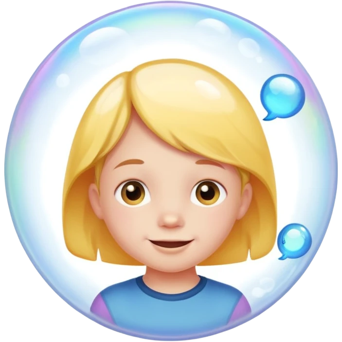 think bubble with child inside it emoji