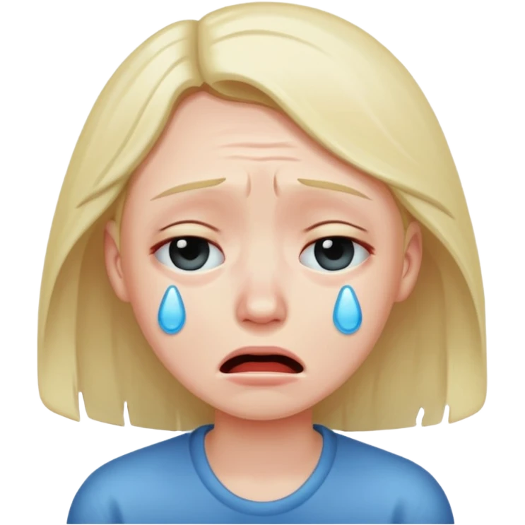 Super sad emoji