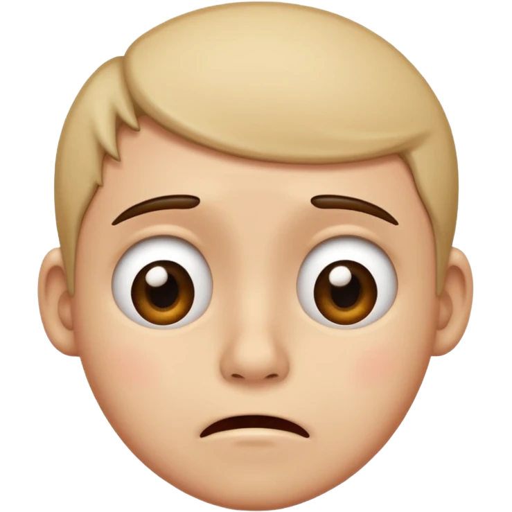 an embarrassed face scratching its head emoji