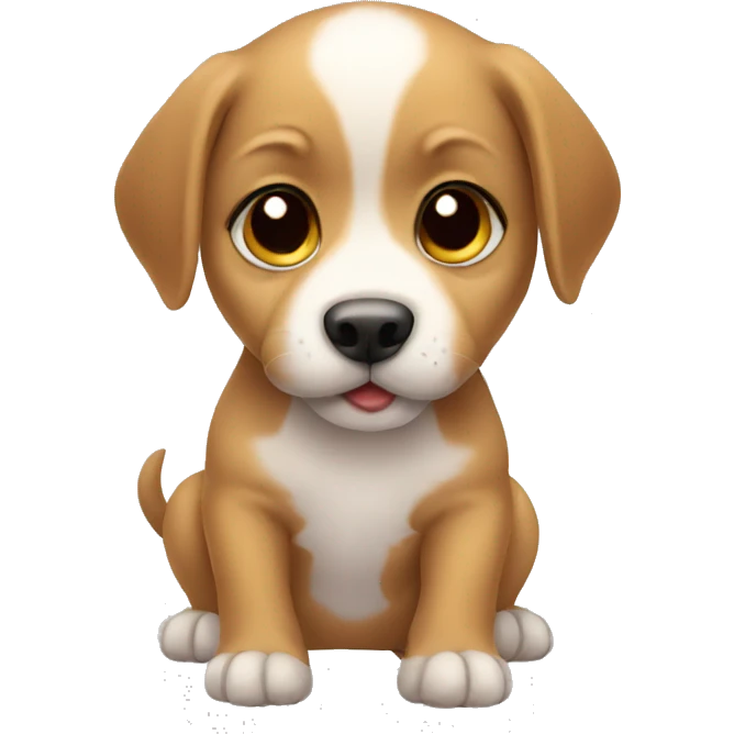 baby dog emoji