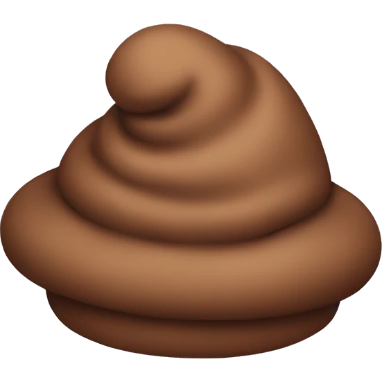 poop with hat emoji