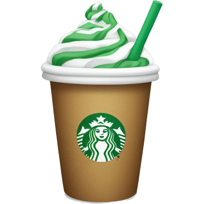 Starbucks cup emoji
