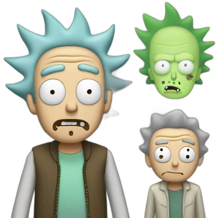 Rick and morty emoji