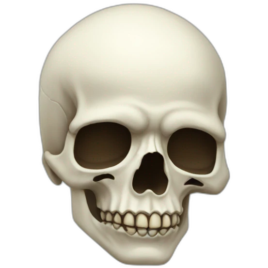 Tête de mort emoji