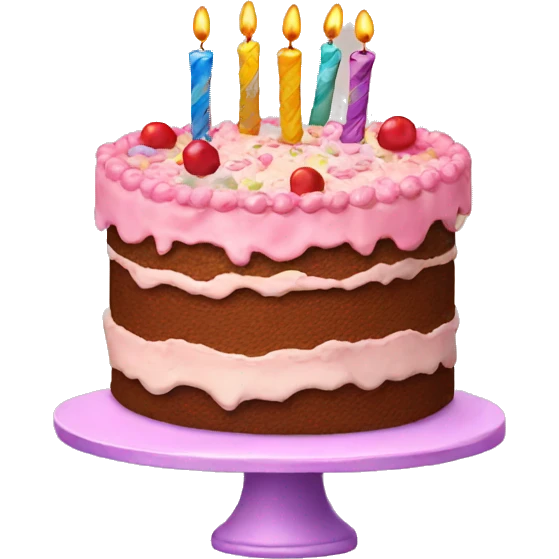 birthday cake emoji