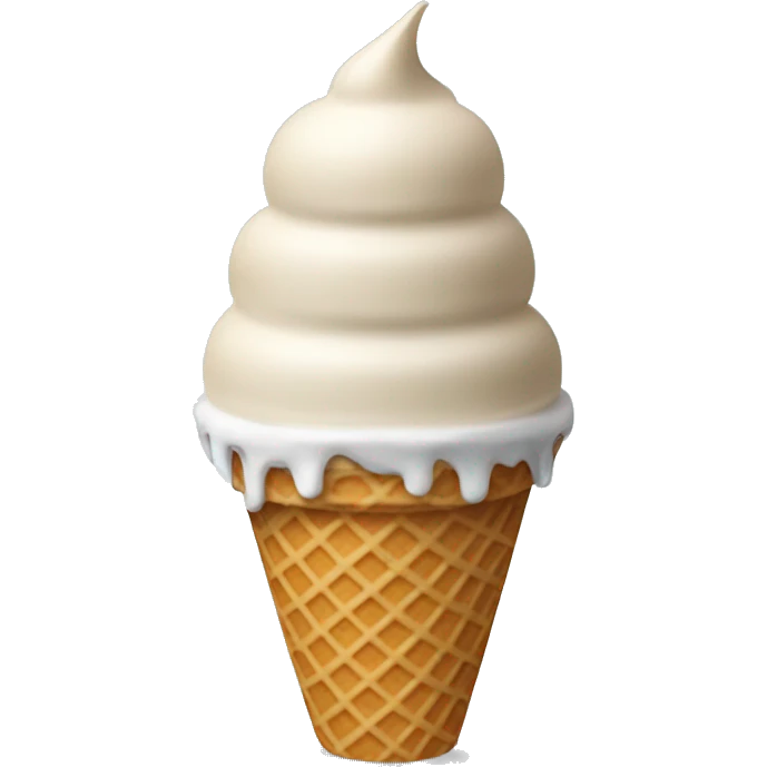 ICE CREAM CROSSON CONE emoji