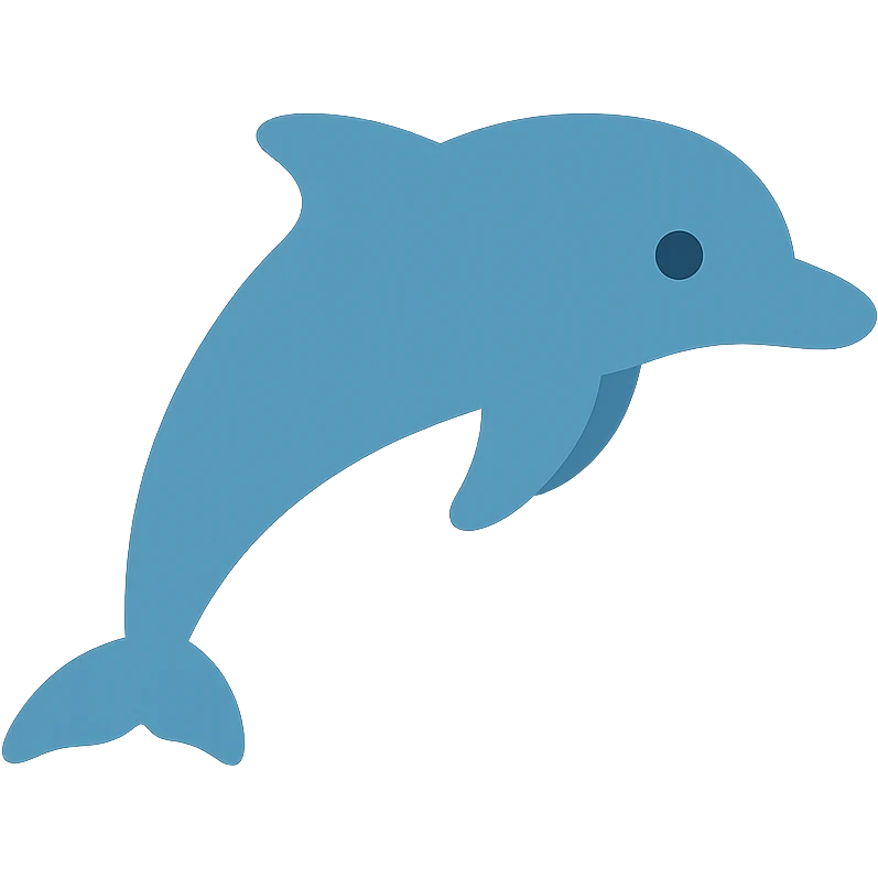 Dolphin emoji
