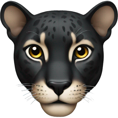 Bkack panther emoji