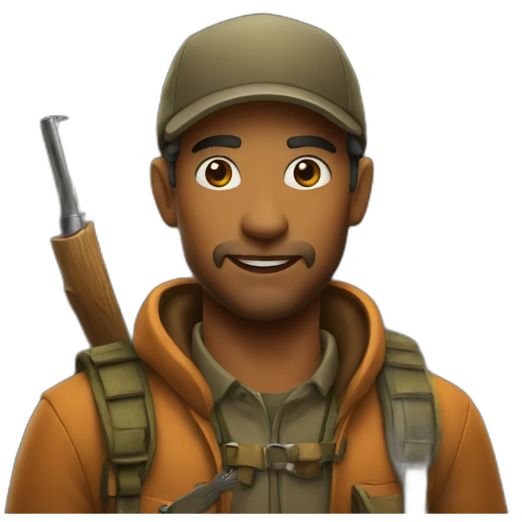 Hunter emoji