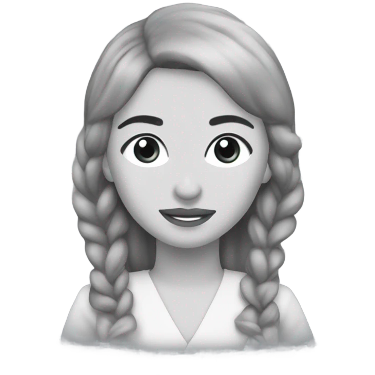 Moño rosita de seda emoji