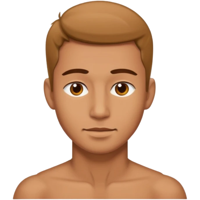 🧔🏻+with a neck emoji