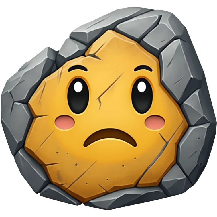 Rock emoji