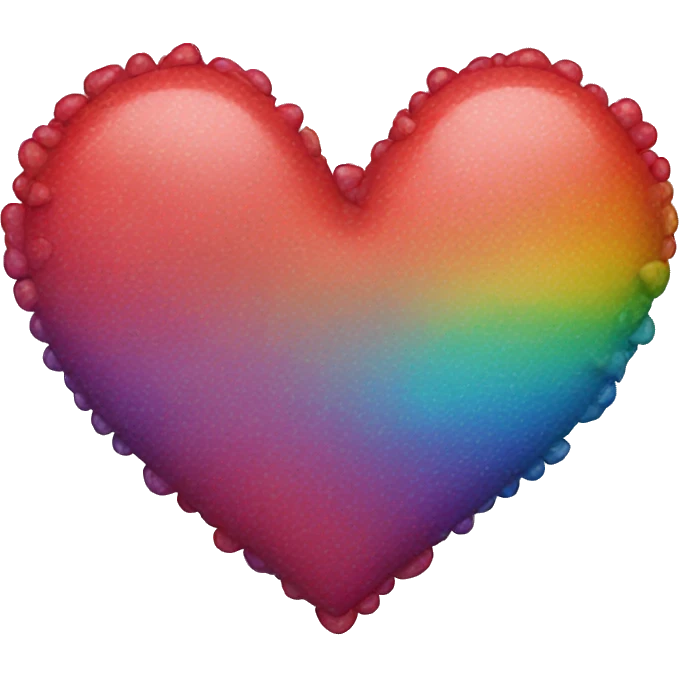 Colorful heart emoji