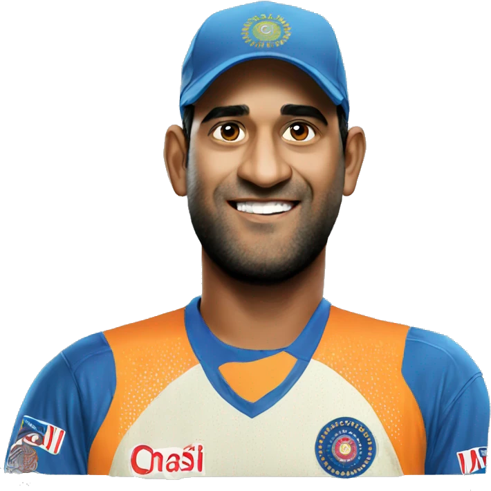 Dhoni emoji