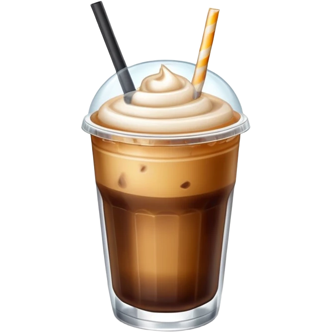 Iced coffee  emoji