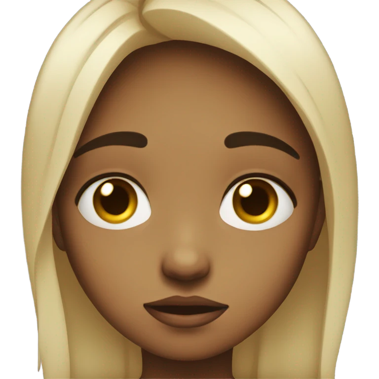 Girl crying emoji