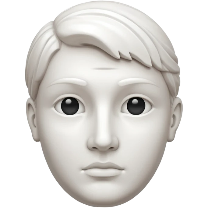 Sculpture head emoji
