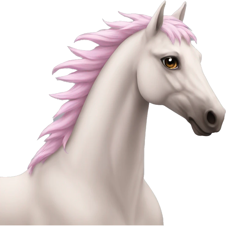 Pegaso rosa emoji