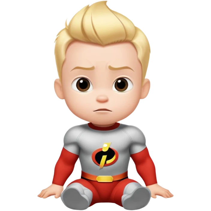 baby Jack Jack from The Incredibles with superpowers emoji