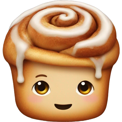 Cinnamon bun emoji