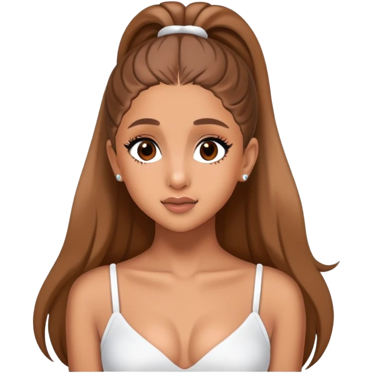 Ariana grande bare emoji