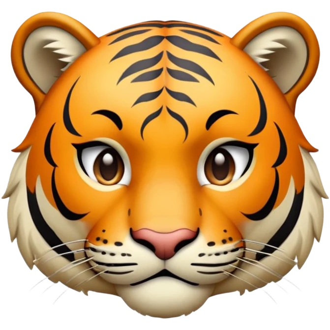 tiger face Kappa meme with sarcastic smirk for Twitch emote emoji
