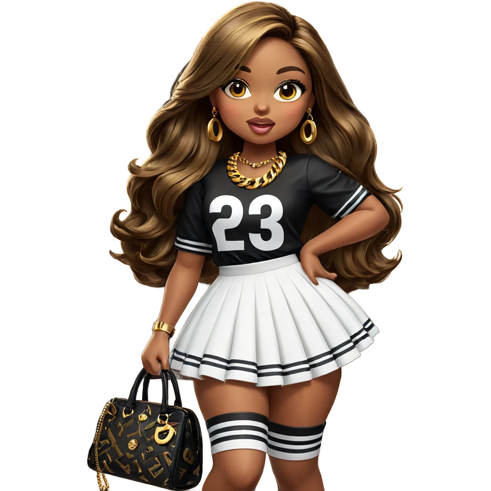 confident girl with jewelry emoji