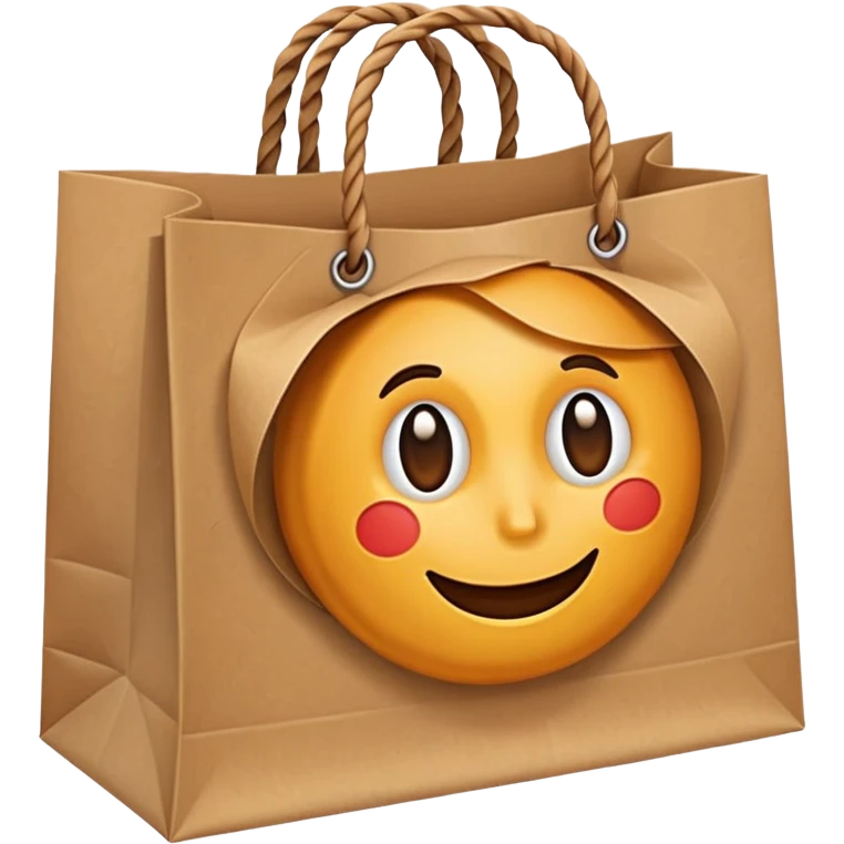 Shopping bag emoji
