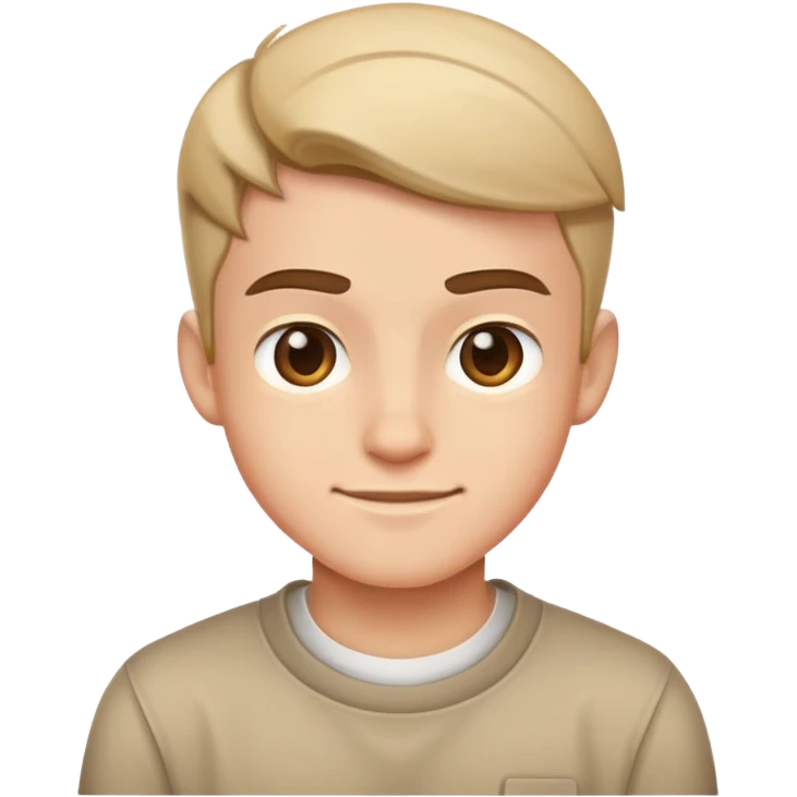 boyish smirk emoji