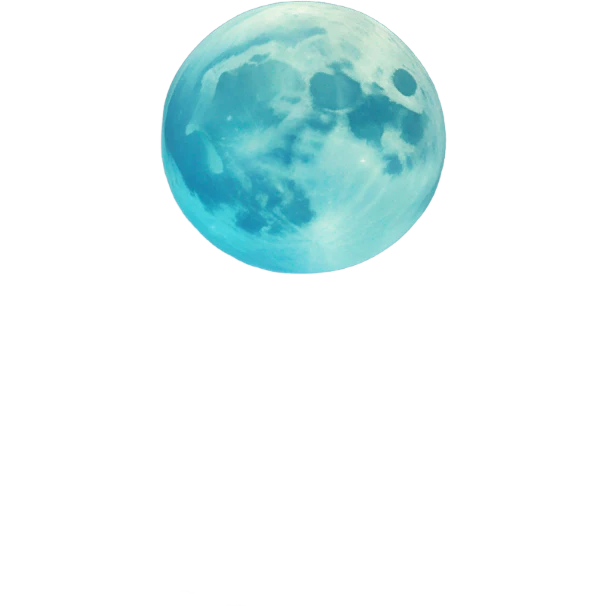Tarot card blue moon  emoji