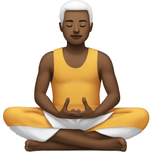 Meditation  emoji