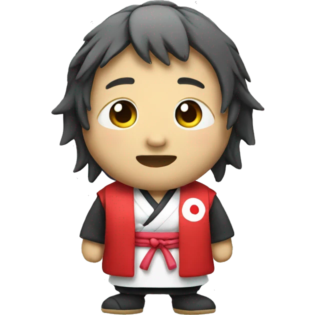 Japanese mascot.  emoji