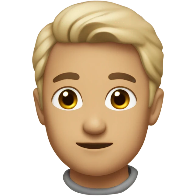 Moño beige emoji