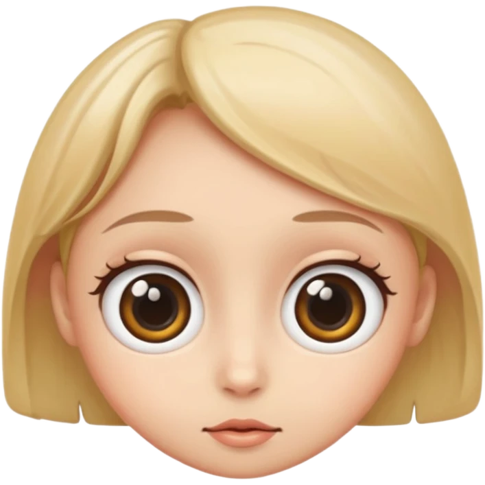 Big eyes emoji