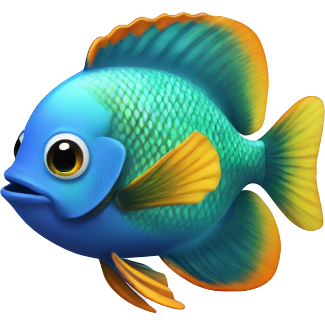 Tropical fish emoji
