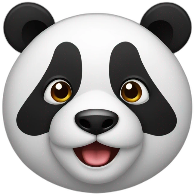panda en colère emoji