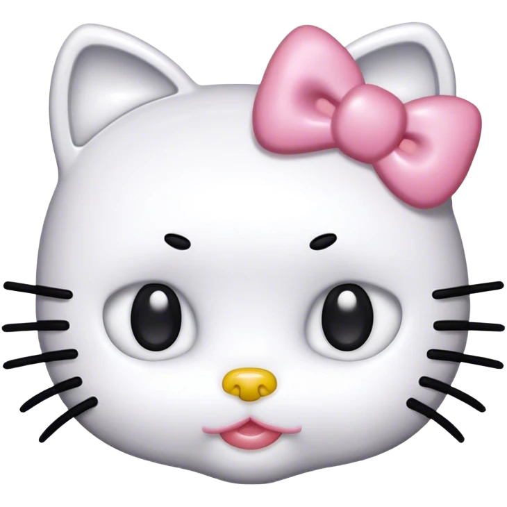 hello kitty with mascara spoolie emoji