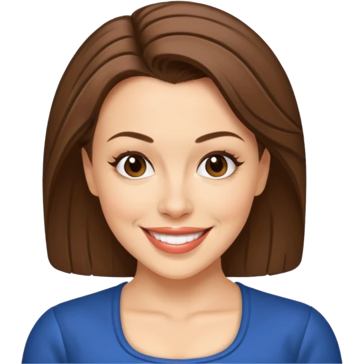 Make a emoji of Alyssa Milano emoji