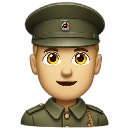 German soldier world war two emoji