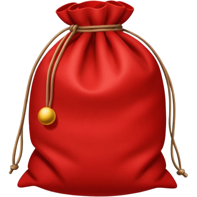red xmas sack emoji