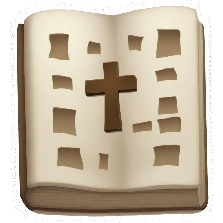 Pretty Bible emoji