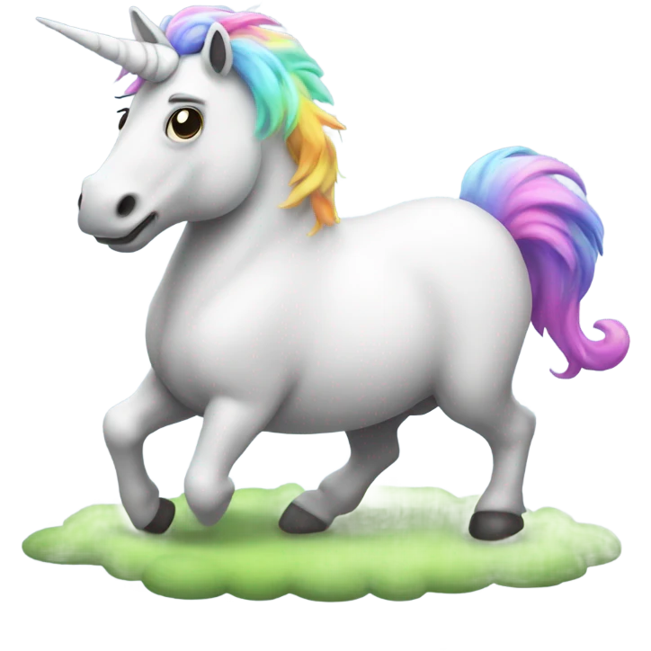 farting unicorns emoji