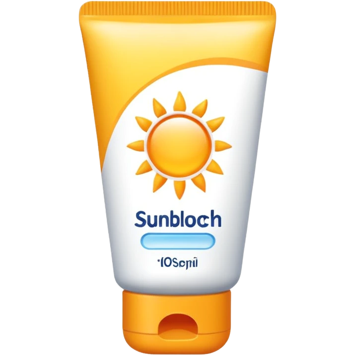 sunblock emoji