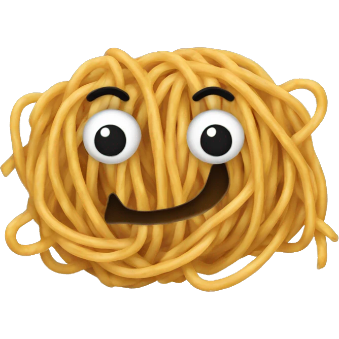 Spaghetti emoji