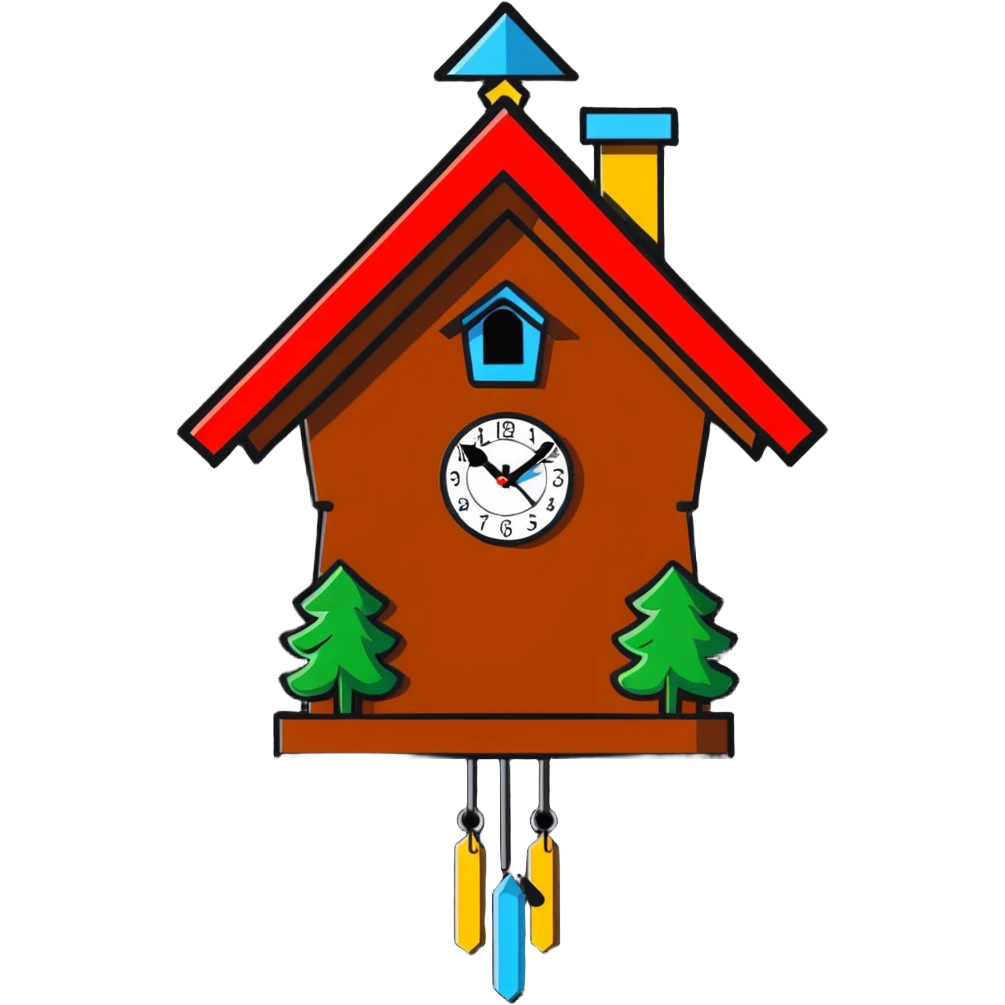 cuckoo clock emoji