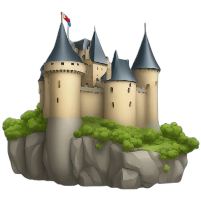 Luxembourg castel emoji