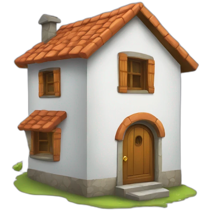 Casa con llave emoji
