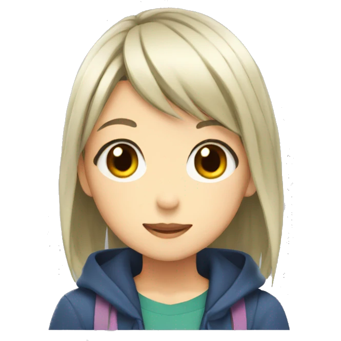 anime gril emoji