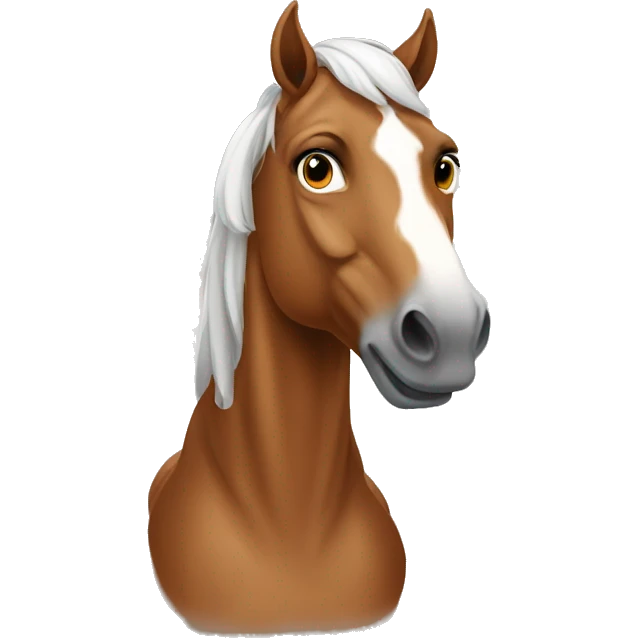 Western horse emoji
